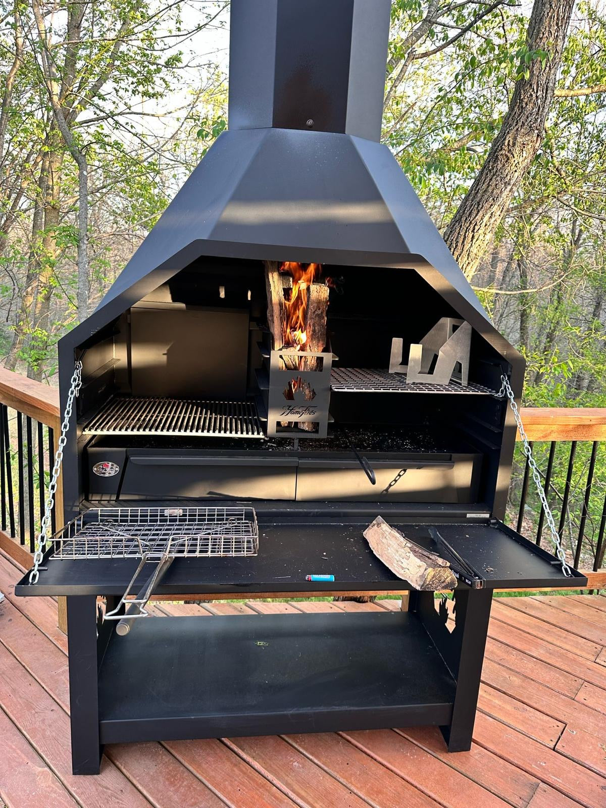Deluxe Free Standing Braai