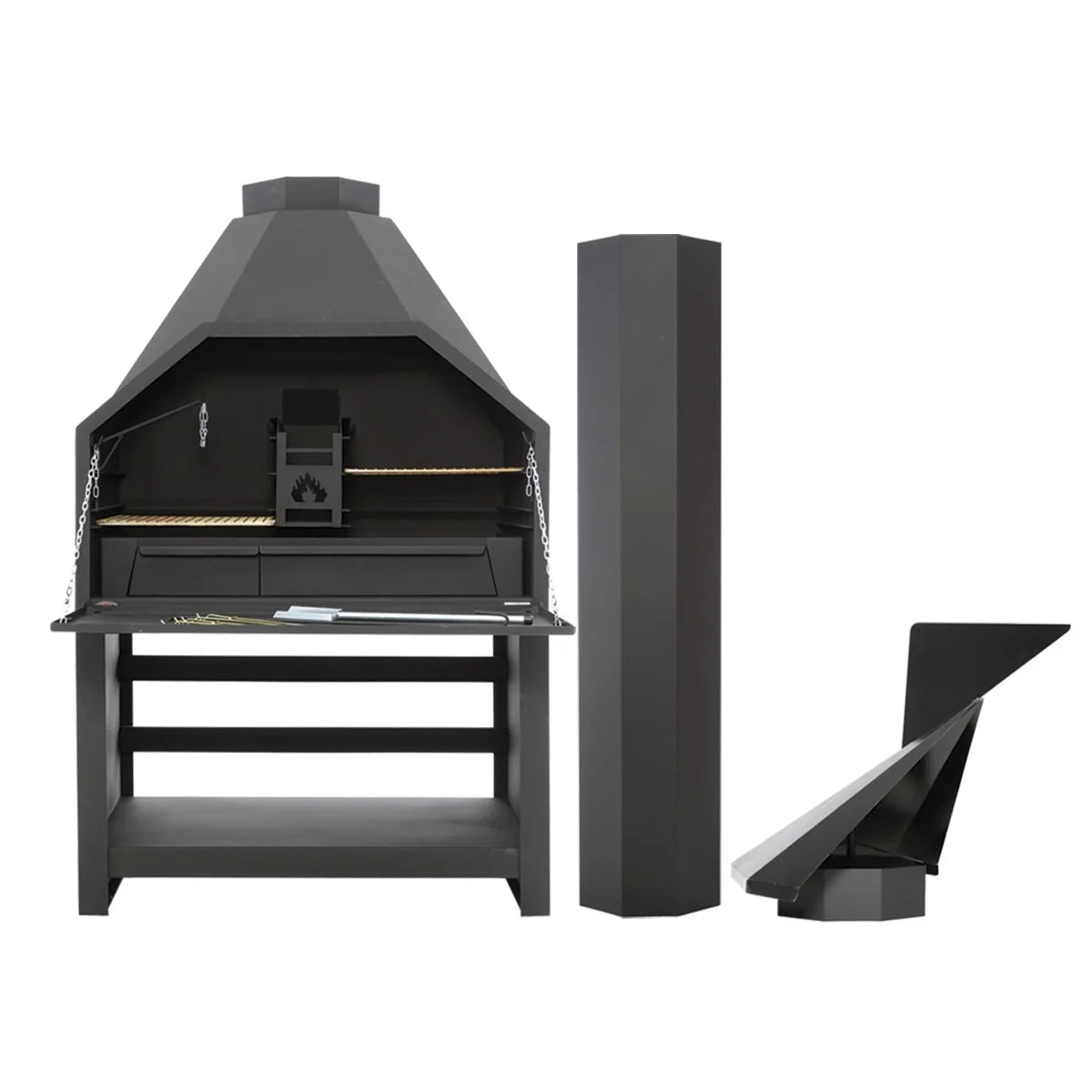Deluxe Free Standing Braai