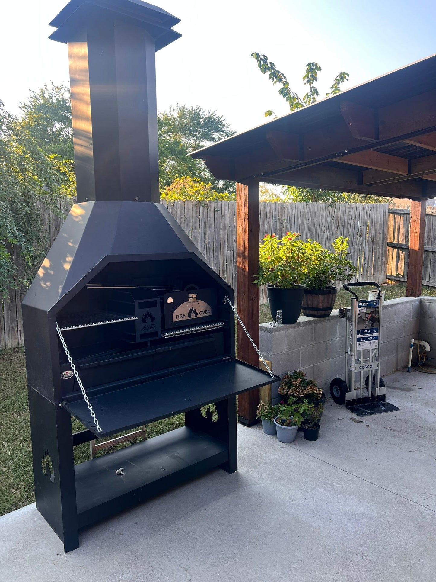 Deluxe Free Standing Braai