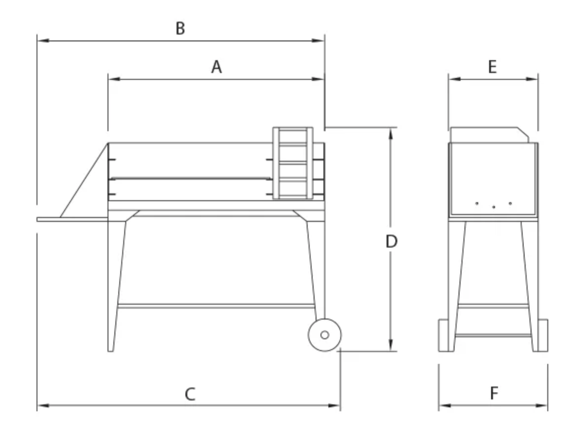 Mobile Trolley Braai