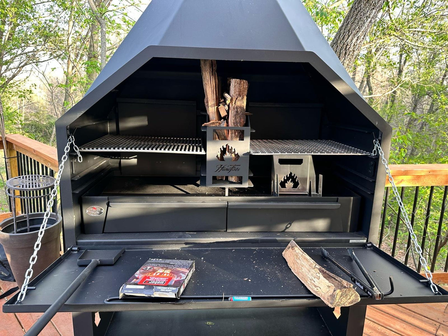Deluxe Free Standing Braai